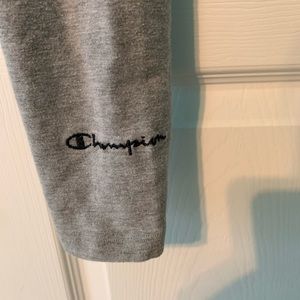 Champion comfy cozy leggings logo leg